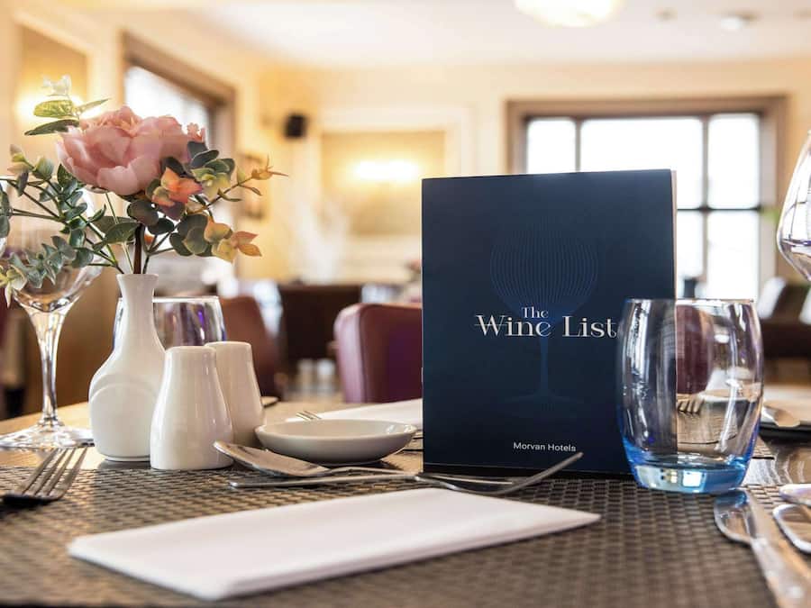 Serveert diner, internationale gerechten