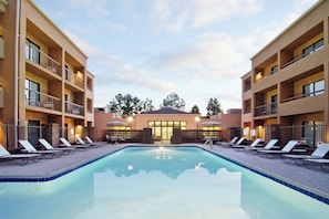 Seasonal outdoor pool