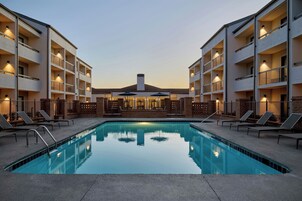 Seasonal outdoor pool