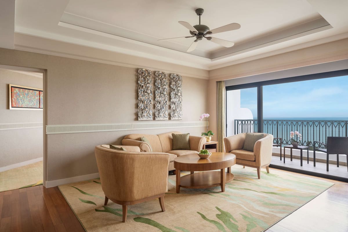 presidential suite (sentosa) | 1 bedroom, hypo-allergenic bedding, in-room safe, individually decorated