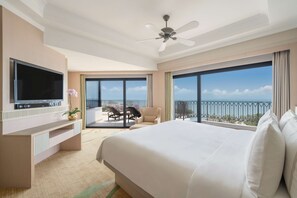 Phòng Suite Presidential (Sentosa) | Bộ đồ giường kháng dị ứng, két bảo mật tại phòng, trang trí khác biệt 