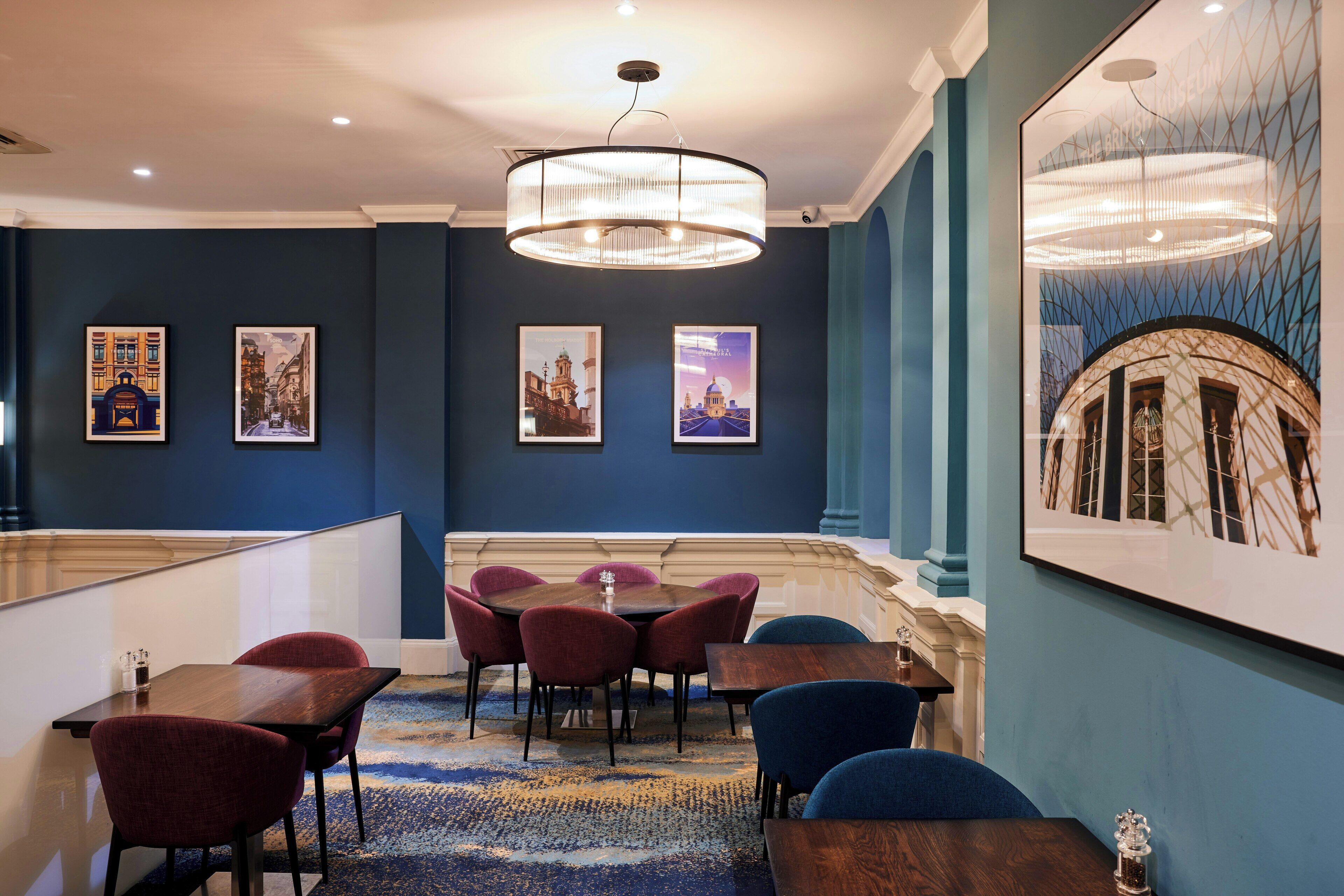 breakfast, lunch, dinner served; british cuisine