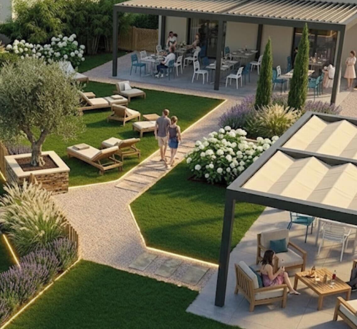 Rom – premium, 1 kingsize-seng, ikke-røyk, utsikt mot golfbane (Larger Room) | Terrasse/patio