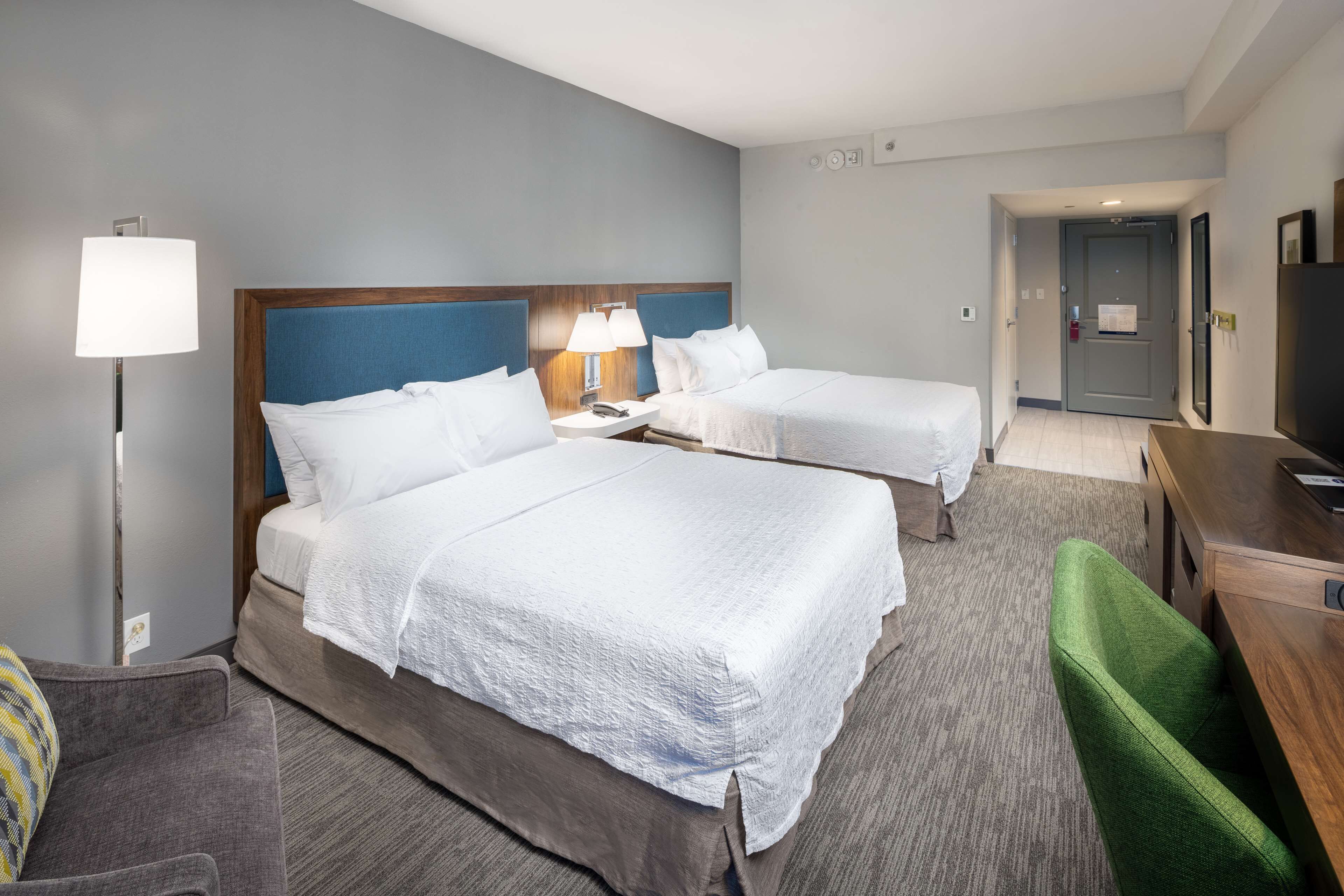 room, 2 queen beds, accessible, non smoking | premium bedding, down duvets, desk, blackout curtains