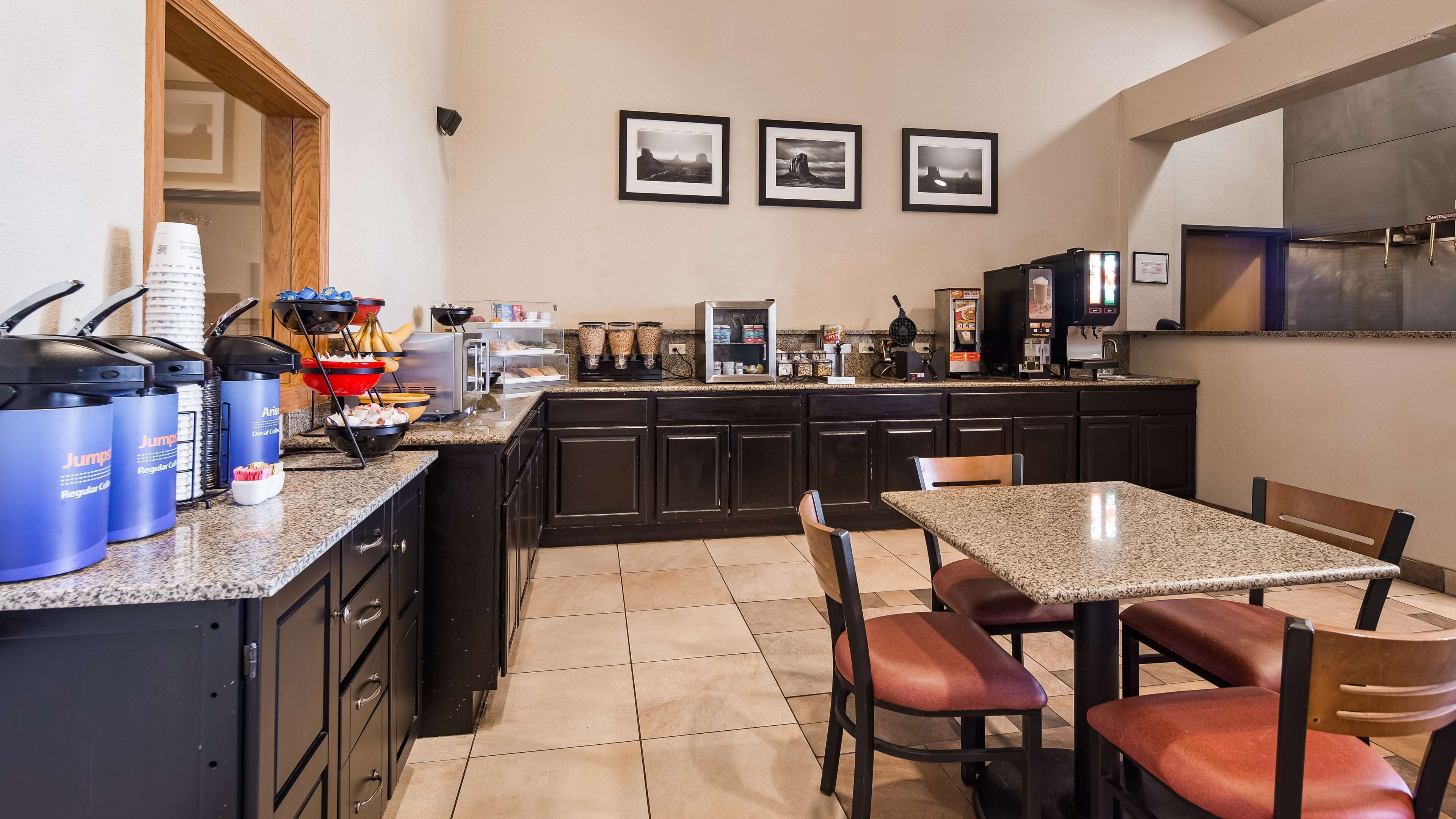 Kontinental frokost er inkludert hver dag