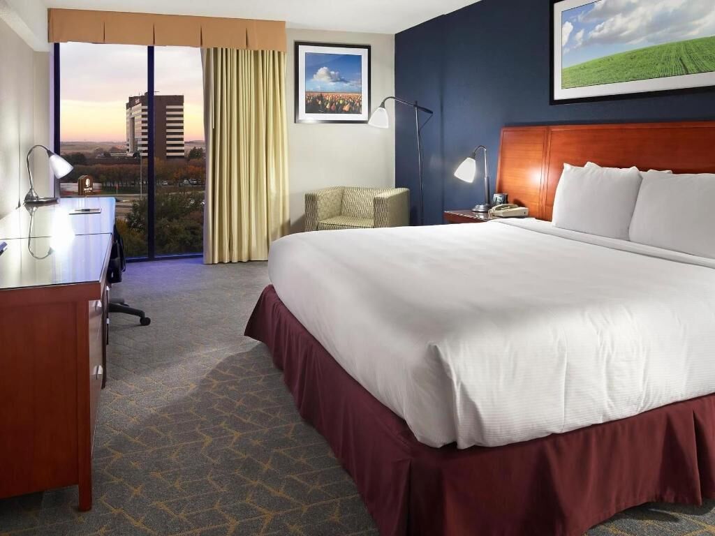 Premium bedding, down duvets, in-room safe, desk