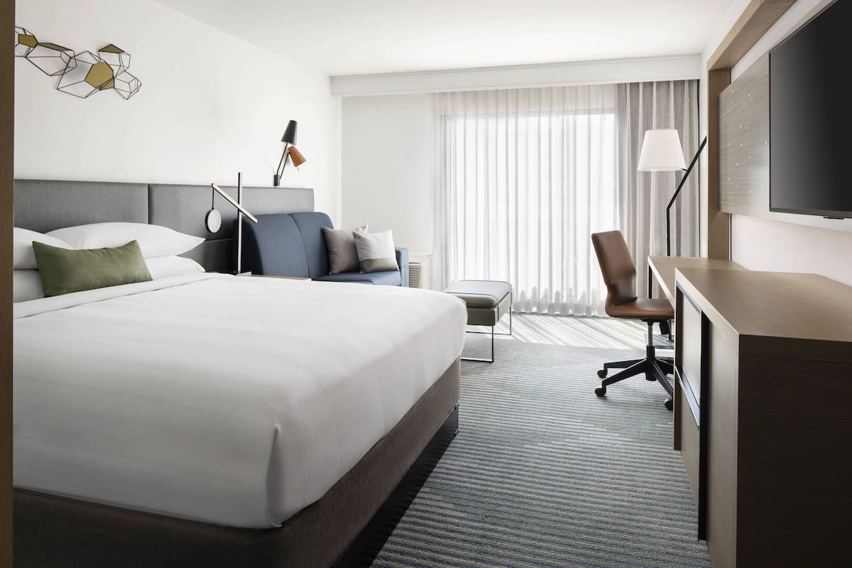 Premium bedding, down duvets, pillow-top beds, in-room safe