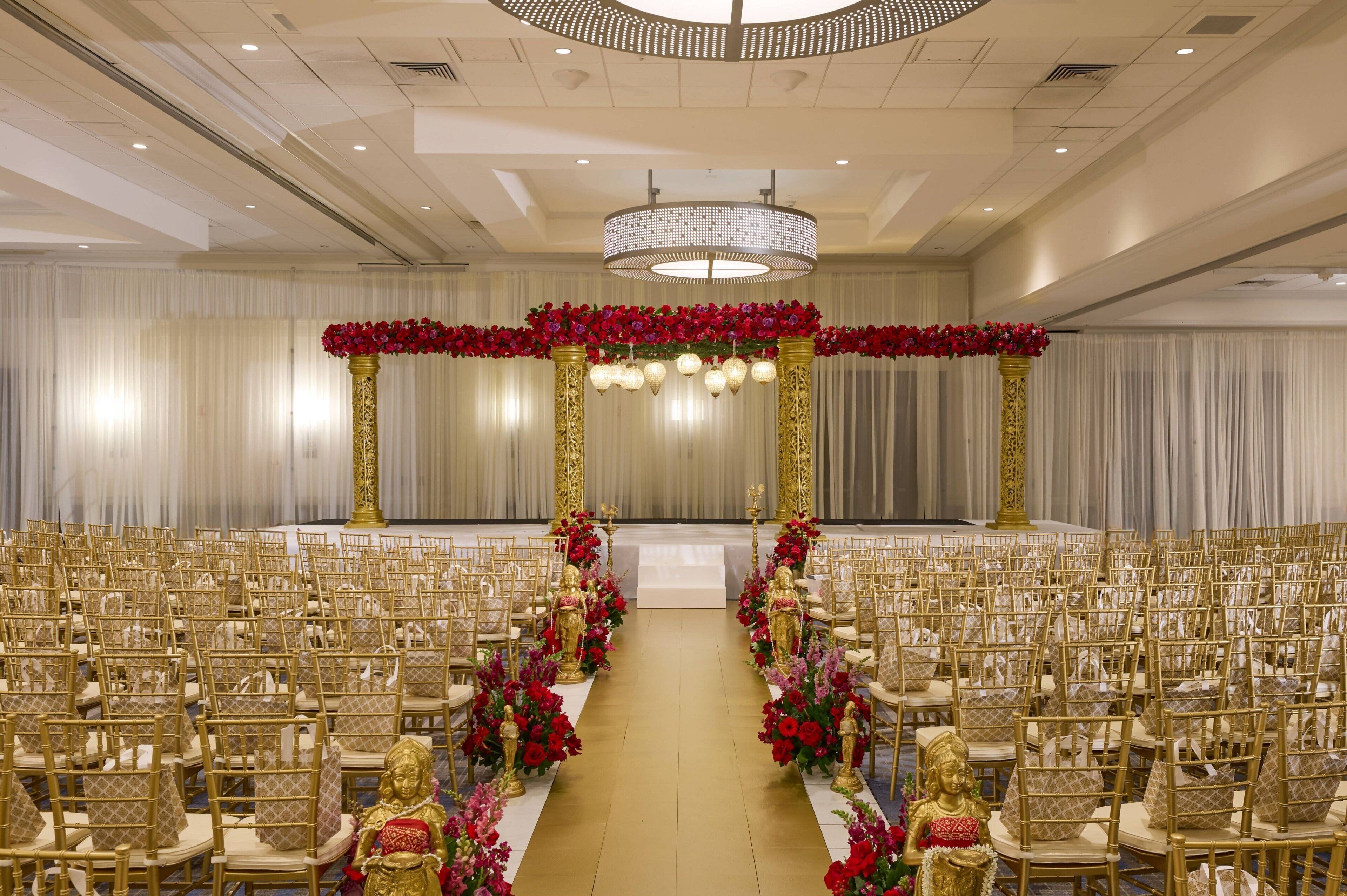 indoor wedding