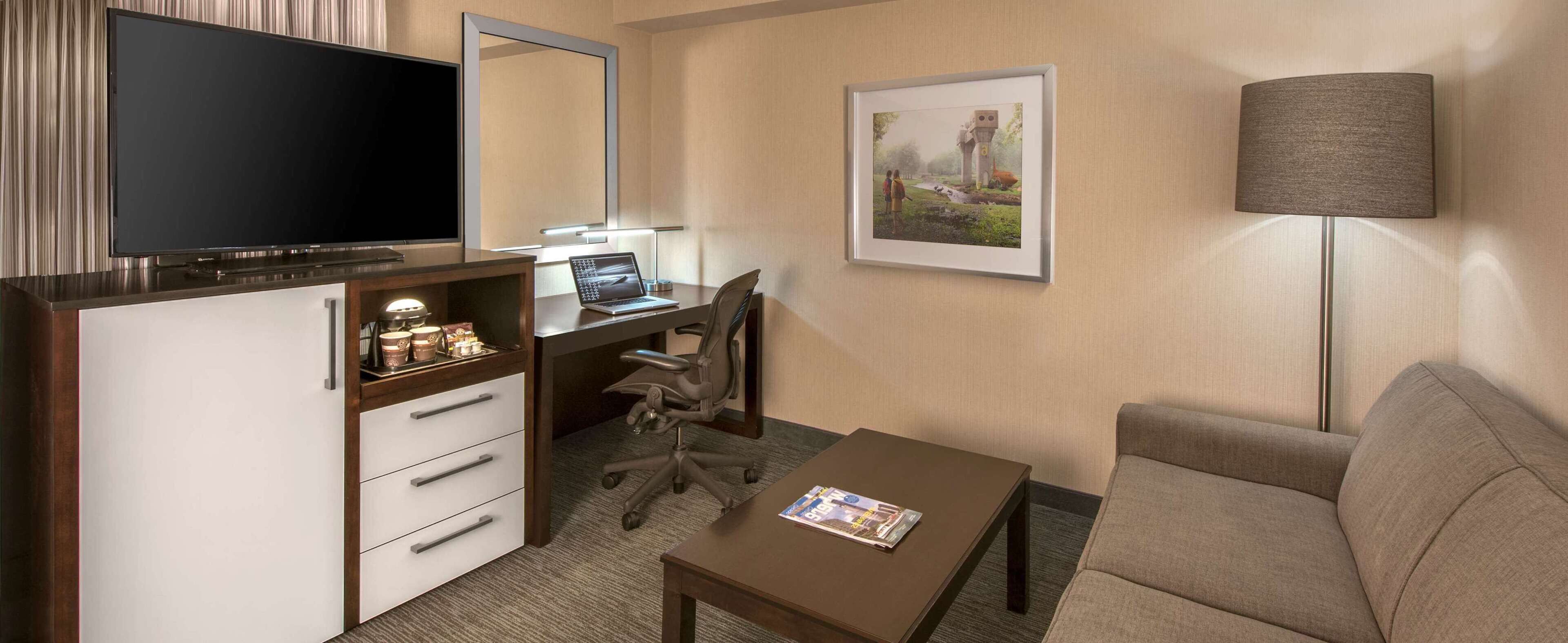 premium bedding, in-room safe, desk, iron/ironing board