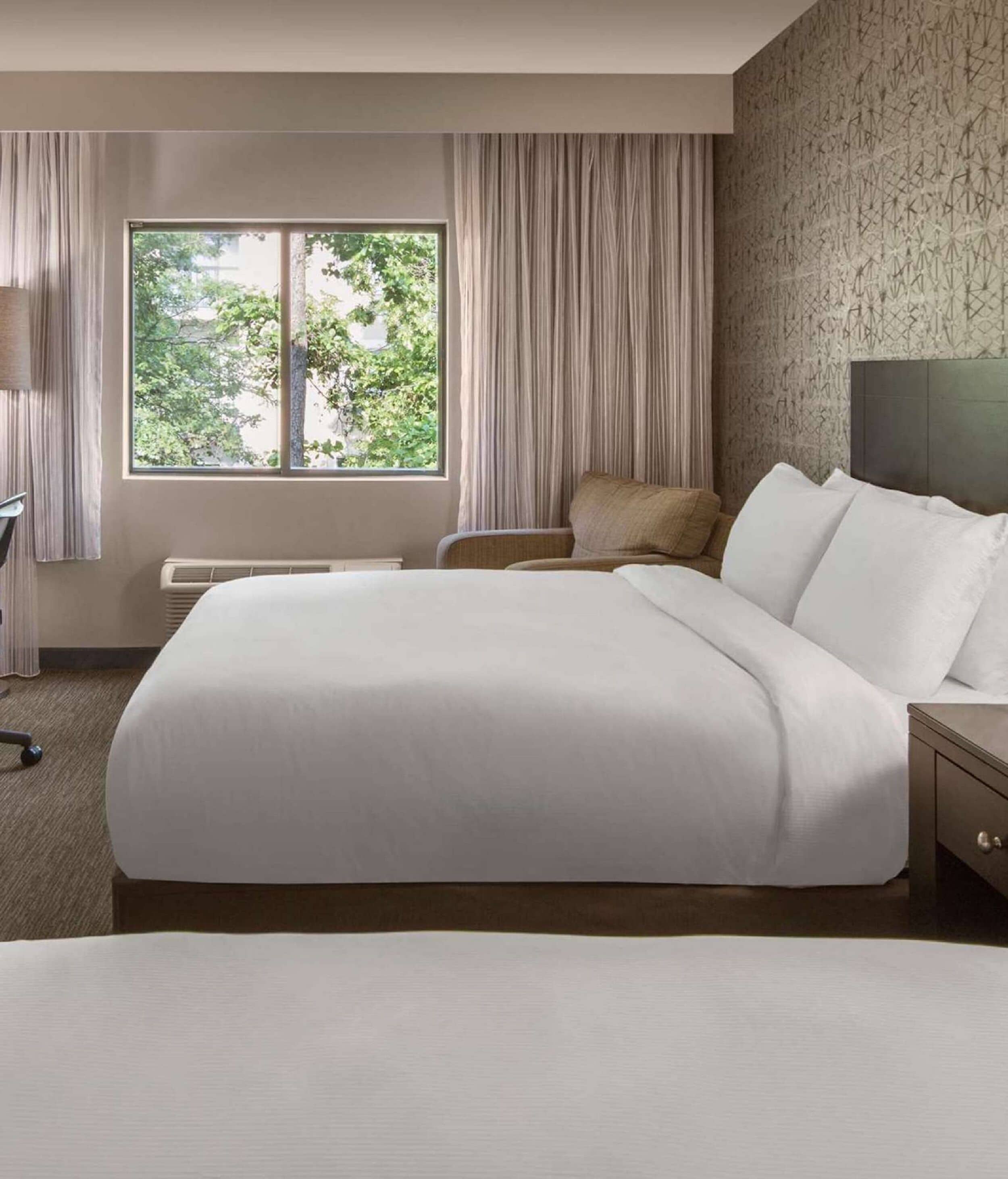 standard room, 2 double beds | premium bedding, in-room safe, desk, iron/ironing board