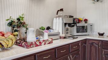 Free continental breakfast