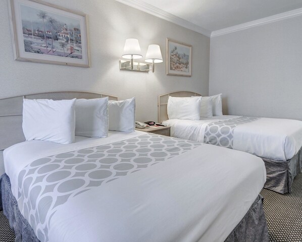 Standard Double Room, 2 Double Beds, Non Smoking | Iron/ironing board, free WiFi, bed sheets