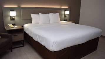 Standard Room, 1 King Bed | Hypo-allergenic bedding, desk, laptop workspace, blackout drapes