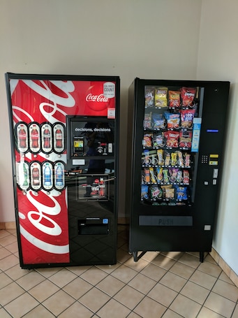 Vending machine. Sprucewood Inn