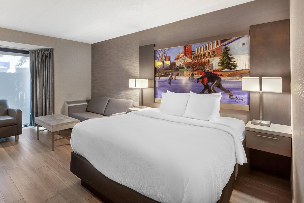 Standard Room, 1 Queen Bed, Accessible, Non Smoking (with Sofabed) | Premium bedding, pillowtop beds, in-room safe, desk