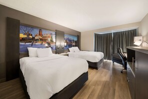 Premium bedding, pillow-top beds, in-room safe, desk