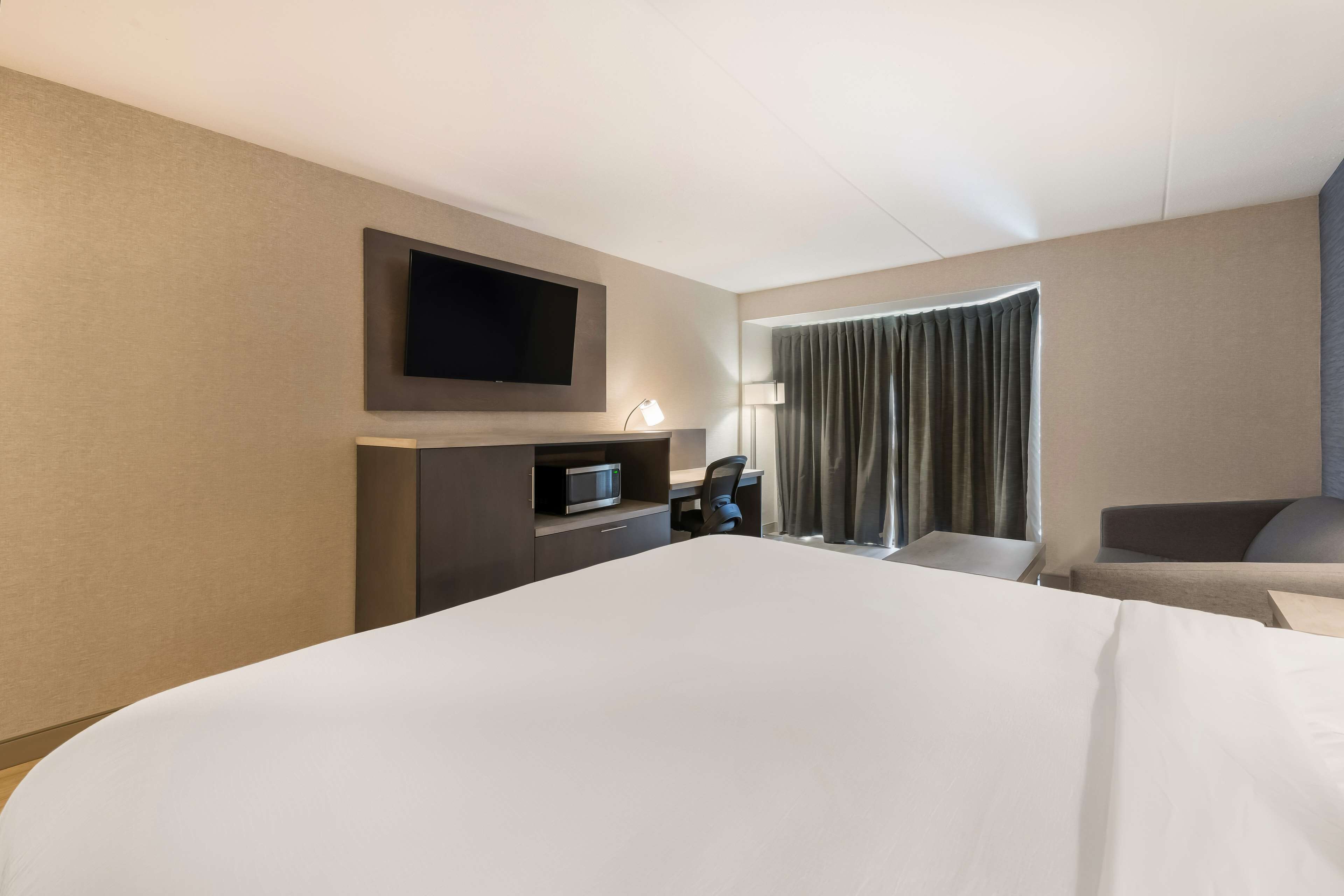 executive room, 1 king bed with sofa bed (with sofabed) | premium bedding, pillow-top beds, in-room safe, desk