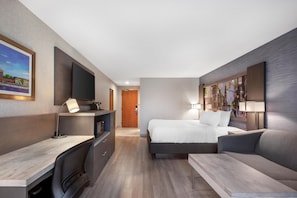 Habitación ejecutiva, 1 cama de matrimonio grande, no fumadores (with Sofabed) | Ropa de cama de alta calidad y colchones con acolchado adicional