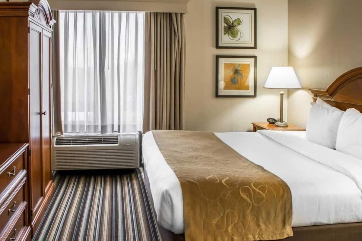 Individually decorated, individually furnished, desk, laptop workspace