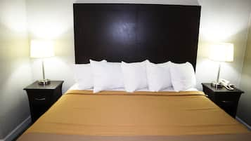 Room, 1 King Bed, Non Smoking | In-room safe, desk, iron/ironing board, rollaway beds