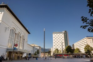 Façade de l’hébergement