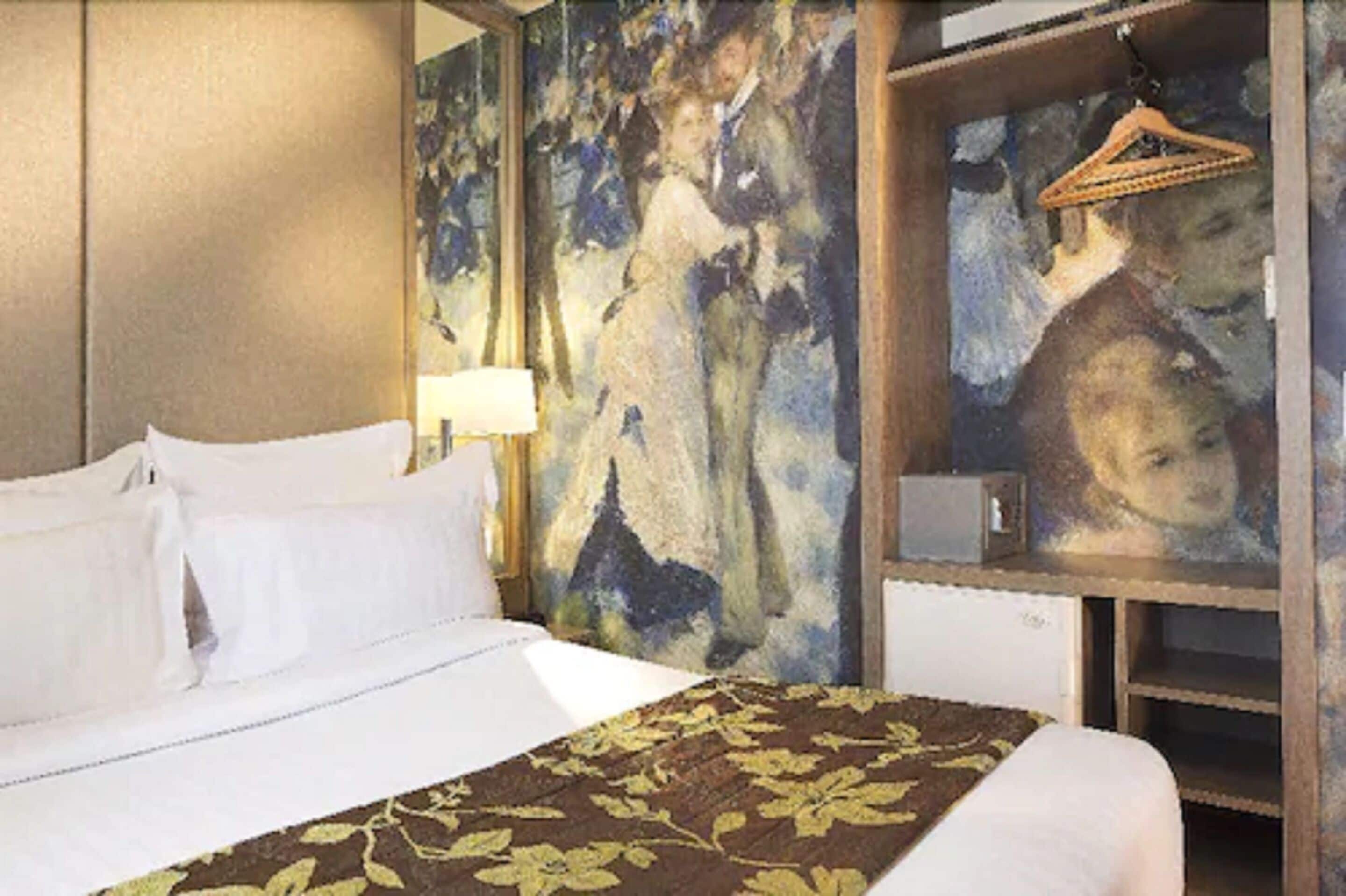 twin room | minibar, in-room safe, desk, blackout curtains