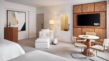 Family Premier Room | Frette Italian sheets, premium bedding, down comforters, minibar