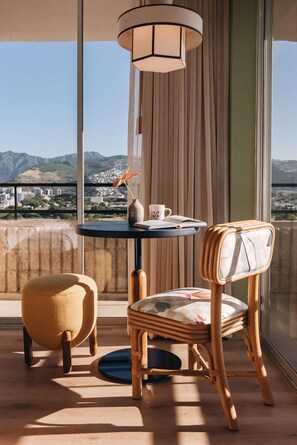 In-room safe, blackout curtains, iron/ironing board, cots/infant beds