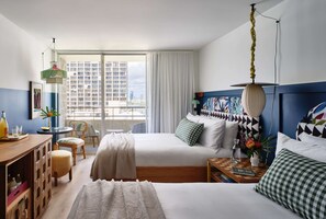 In-room safe, blackout drapes, iron/ironing board, cribs/infant beds