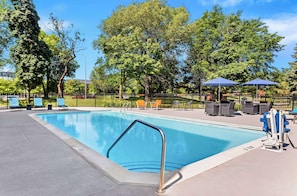 Seasonal outdoor pool