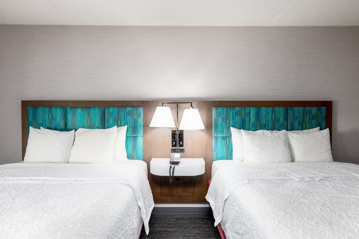 Pillow-top beds, in-room safe, blackout curtains, soundproofing