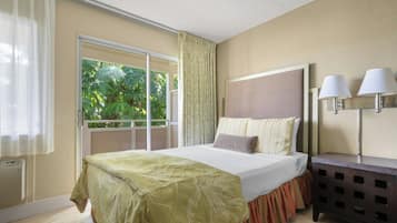 In-room safe, desk, laptop workspace, blackout curtains