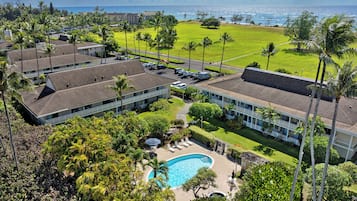 Suite, 1 slaapkamer, keuken, uitzicht op zee (2 Double Beds and a Sofa bed) | Luchtfoto