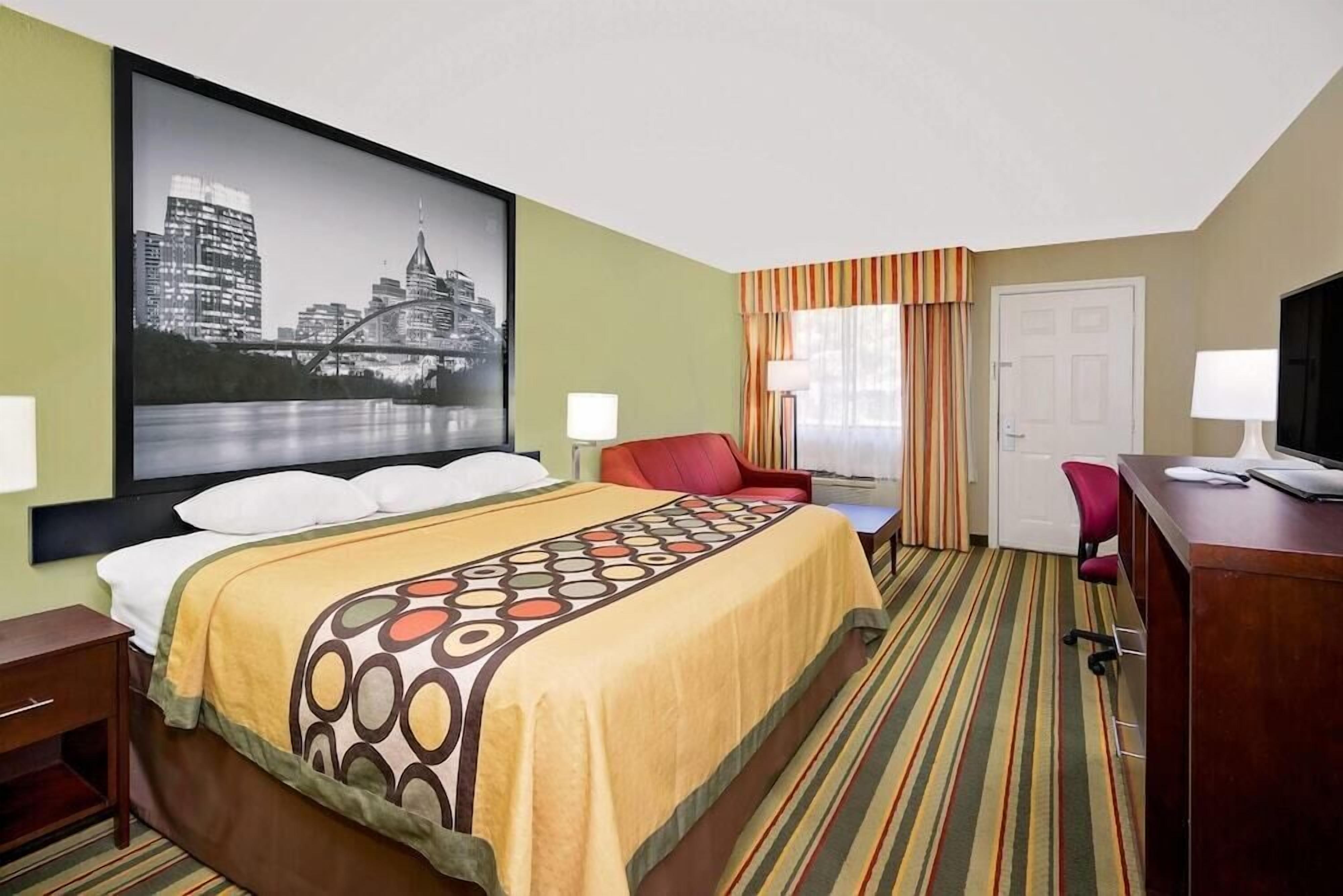 In-room safe, desk, iron/ironing board, free cribs/infant beds