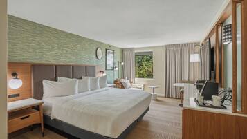Ropa de cama de alta calidad y minibar