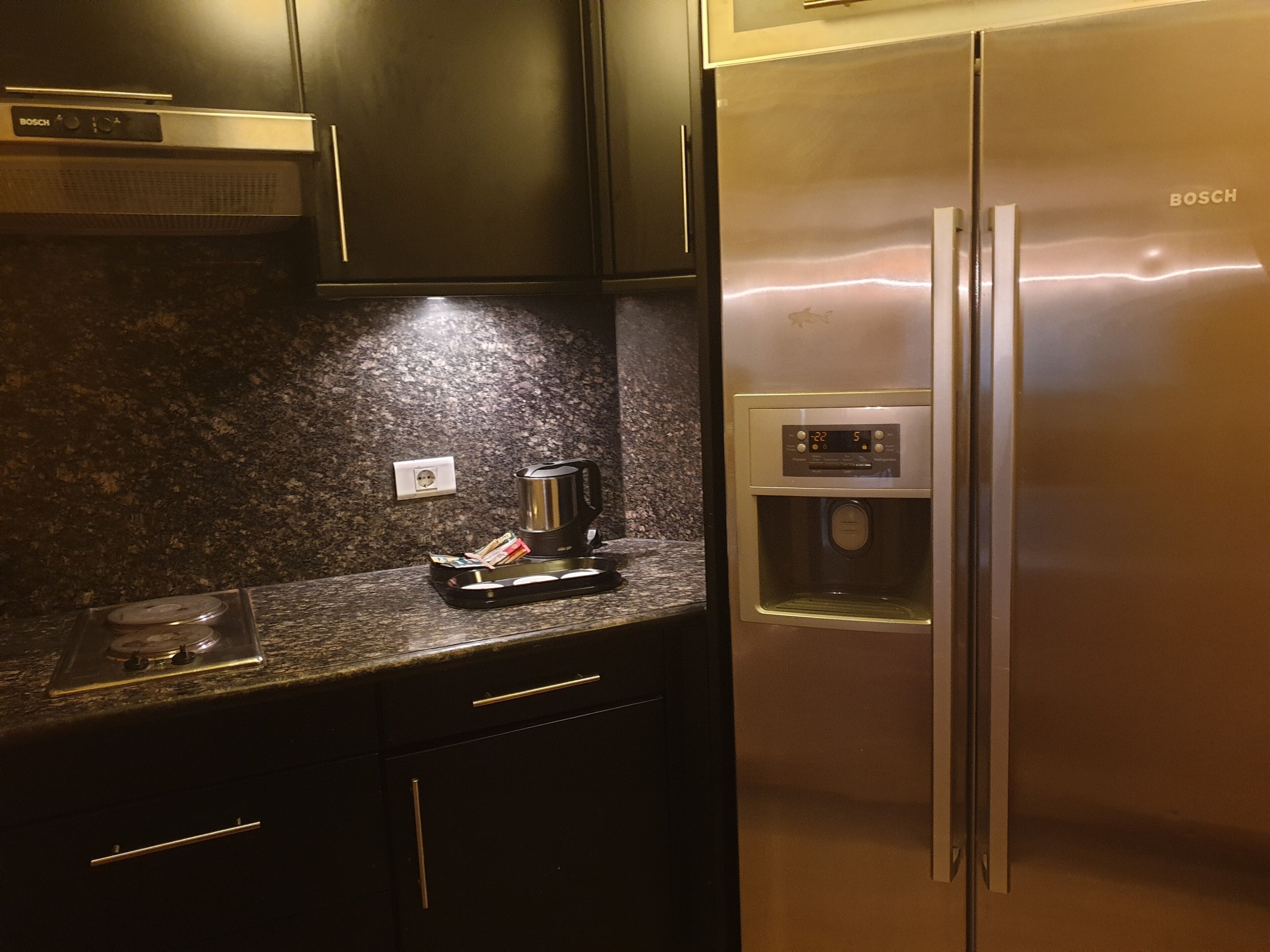 presidential suite, 1 king bed, balcony | private kitchen | eco-friendly cleaning products