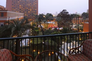 Vue depuis le balcon