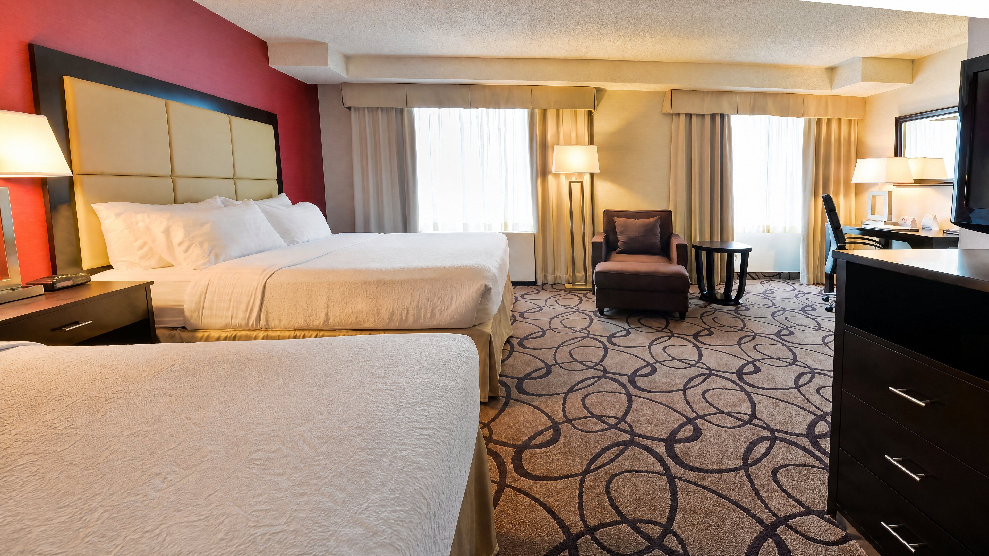 Standard Room, Multiple Beds | Hypo-allergenic bedding available, desk, iron/ironing board