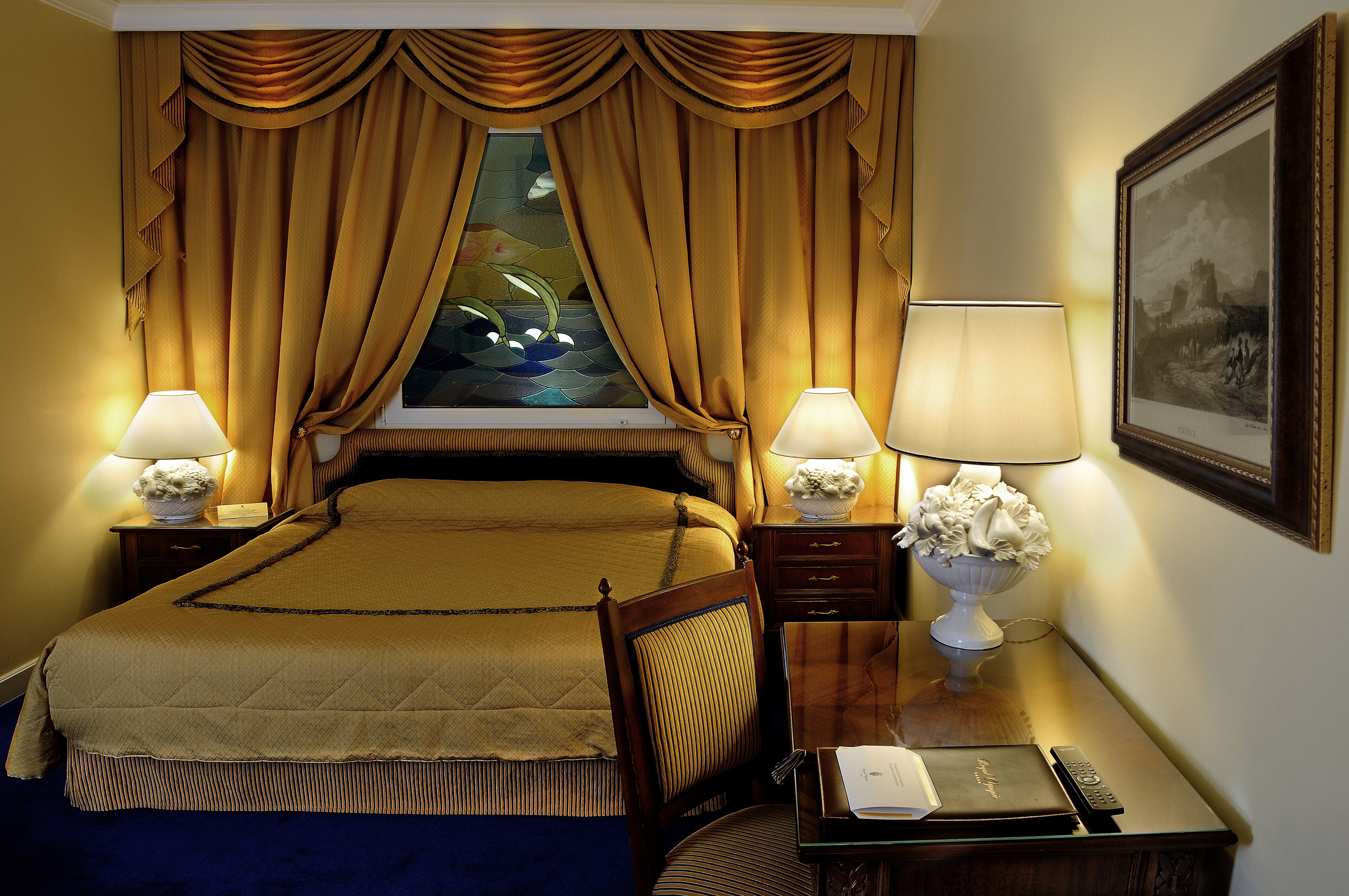 Premium bedding, minibar, in-room safe, desk