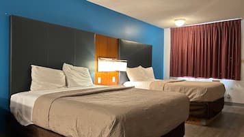 Desk, soundproofing, iron/ironing board, bed sheets