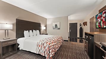 Habitación superior, 1 cama de matrimonio grande, no fumadores | Escritorio, cunas gratuitas, camas supletorias y wifi gratis