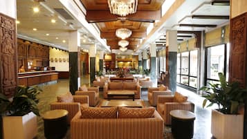 Sala de estar en el lobby