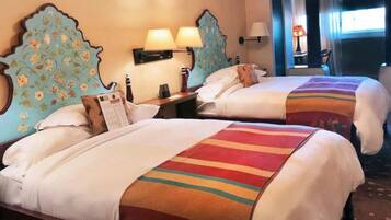 Deluxe Room, 2 Double Beds | Premium bedding, pillowtop beds, in-room safe, desk