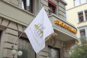 Fassade der Unterkunft