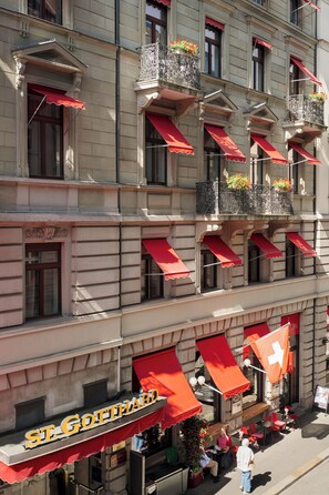 Façade de l’hébergement 