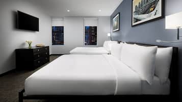 Egyptian cotton sheets, premium bedding, in-room safe, desk