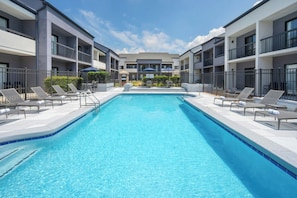 Seasonal outdoor pool