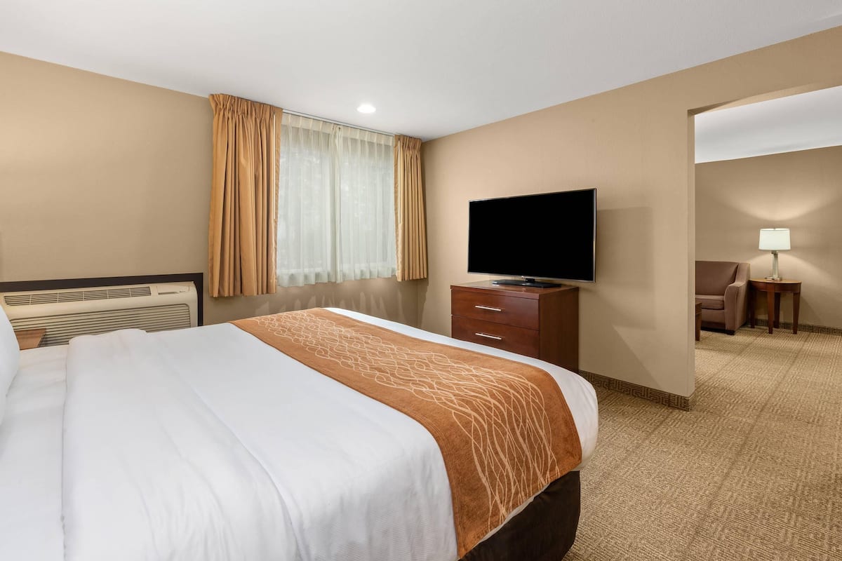 Premium bedding, in-room safe, desk, blackout drapes