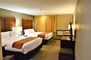 Premium bedding, in-room safe, desk, blackout curtains