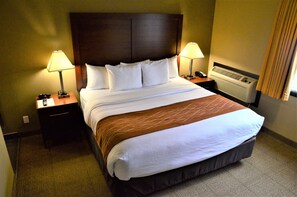 Premium bedding, in-room safe, desk, blackout curtains